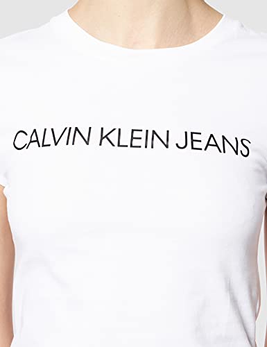 Calvin Klein J20J207879 Camiseta, 112, S para Mujer