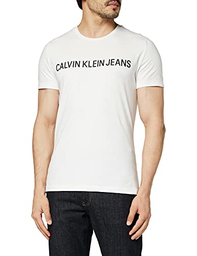 Calvin Klein J30J307855 Camisa, 112, S para Hombre