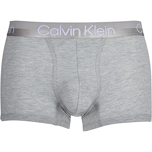 Calvin Klein Trunk 3Pk Bóxers, Negro (White/Black/Grey Heather), M (Pack de 3) para Hombre