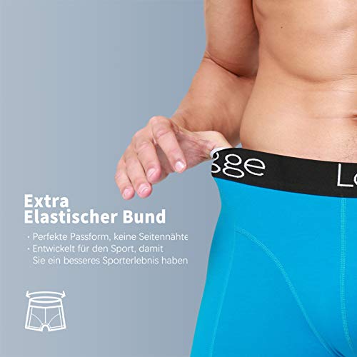 Calzoncillos Hombre Boxer (Pack de 9) Ropa Interior de Deporte Bóxer Algodón