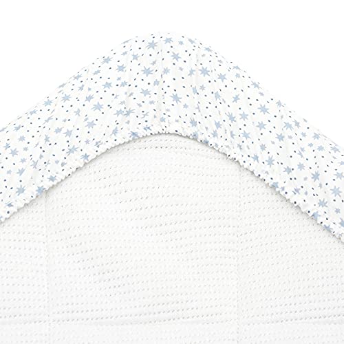 Cambrass 46121 - Bajera Cuna 60 Pack 2 Uds, azul, unisex