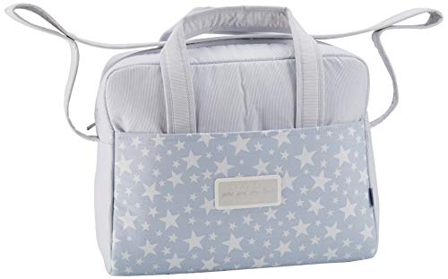 Cambrass Star - Bolso maternal tipo maleta, 32 x 39 x 17 cm, color azul celeste