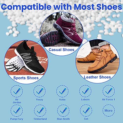 Camfosy - Hormas para zapatos, 3 ParesPreventor de pliegues de zapatos Protectores antiarrugas para protectores de zapatillas para las arrugas de los dedos del pie Adecuado para hombres mujeres