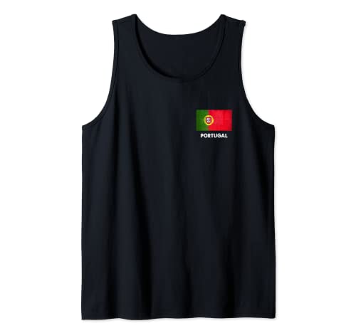 Camisa Bandera de Portugal | Portugués Camiseta sin Mangas