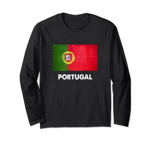 Camisa Bandera de Portugal | Portugués Manga Larga
