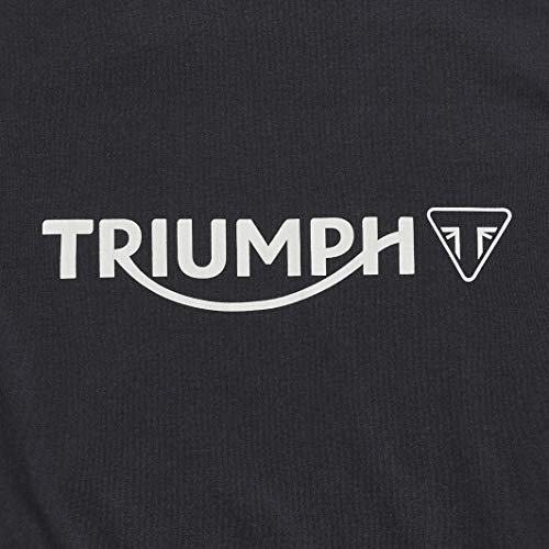 Camiseta original Triumph Carmel, color negro azabache (XXXL)