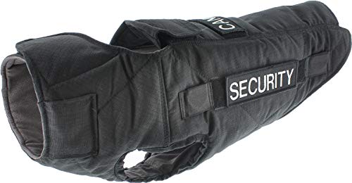 CANIHUNT - Chaleco para Perro Defender Security de Talla 75 – Protección Tipo 4 con Perforaciones