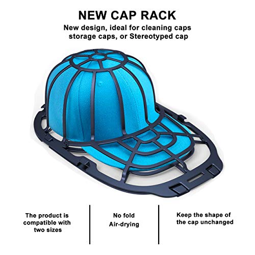 Cap Washer 2 tamaños Basecap Racks adecuado para adultos y niños Baseball Cap Cap Limpiador