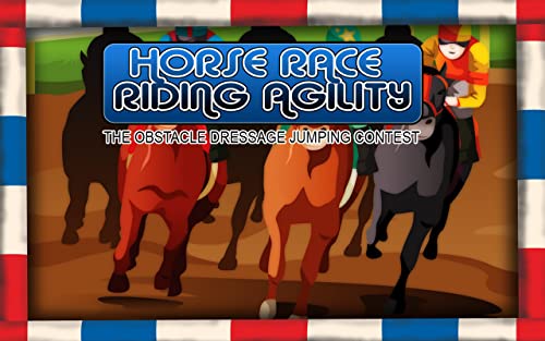 carrera de caballos de montar a la agilidad: el concurso de saltos de obstáculos de doma - edición gratuita