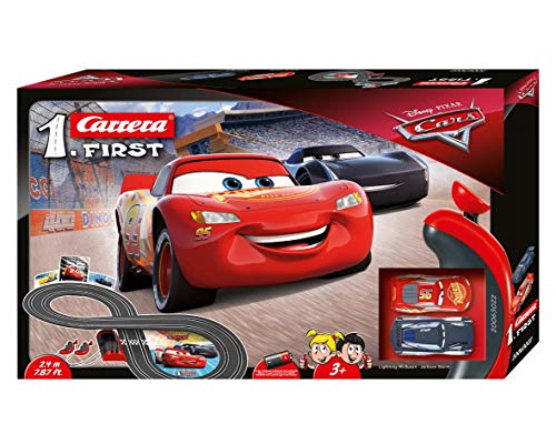 Carrera- Disney-Pixar Cars Juego con Coches, Multicolor, Talla Única (Stadlbauer 1)