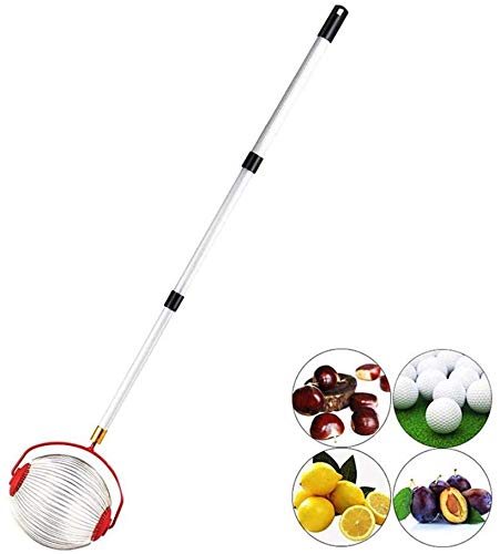 Castain – Recogedor de avellanas, recogedor de fruta para recoger sin agacharse, cerezas y manzanas, ideal también como pinza para pelotas de golf, pelotas de tenis