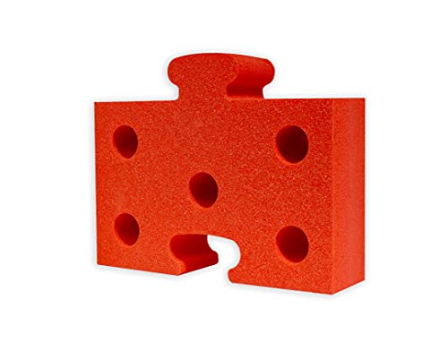 Cavaletti - Juego de 2 para perros (rojo o negro)