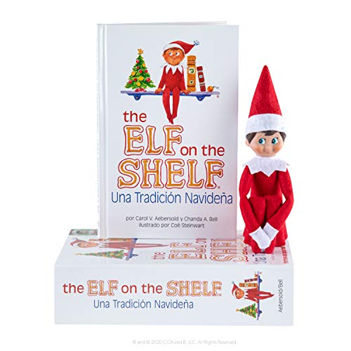 Cefa Toys The Elf ON The Shelf: Cuento Y MUÑECO Elfo NIÑO (en Español)