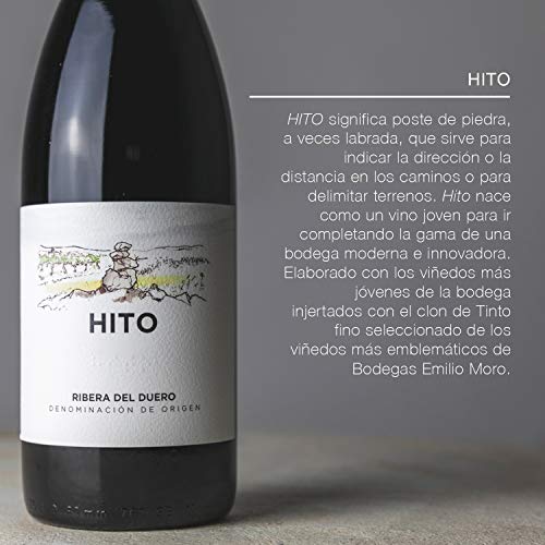 Cepa 21 - Hito, Vino Tinto, Tempranillo, Ribera del Duero, Pack de 3 botellas de 750 ml