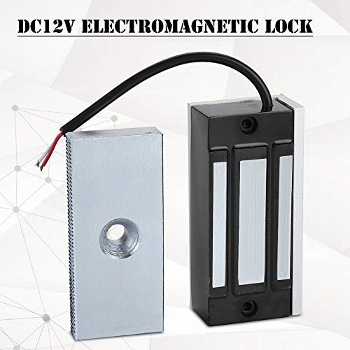 Cerradura electromagnética, Cerradura magnética electrónica Estable, para Puertas de Vidrio