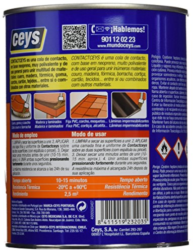 Ceys M51937 - Cola de contacto contactceys 1 litro