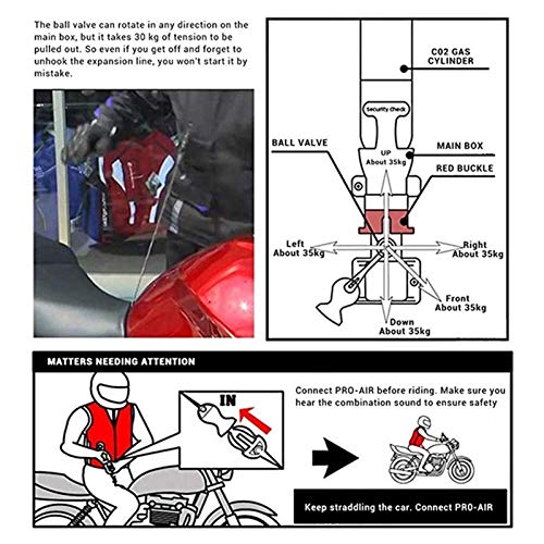 Chaleco Protector De Airbag Chaleco De Moto Con Airbag Gran Cinta Reflectante En La Parte Posterior Del Pecho. Adecuado Para Hombres Y Mujeres Adultos. Ciclismo, Equitación, Deportes Al Aire Libre