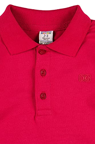 Charanga COSICO Camisa de Polo, Rojo, 2-3 Chicos