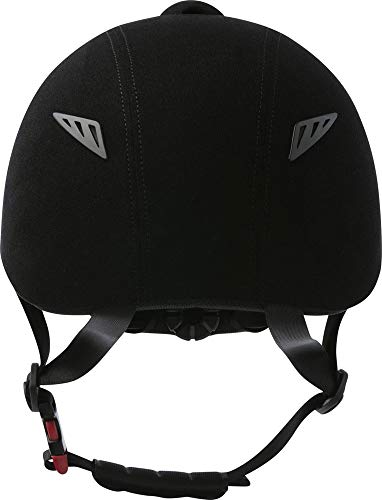CHOPLIN 911500203 Aero Casco Ajustable, Unisex Adulto, Negro, 56-58