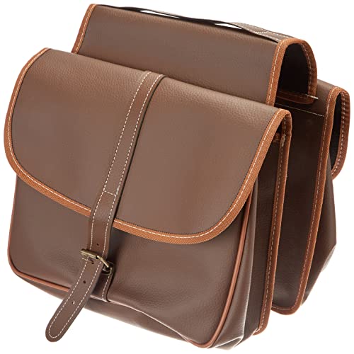 Cicli Bonin Eco Leather Looking Saddle Bolsas, Unisex, marrón, Talla única