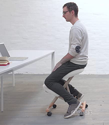 cinius Ergo - Silla ergonómica (Natural/Natural), Talla única