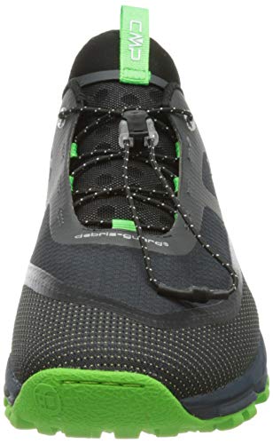 CMP Shoe, Zapato de Trail Helaine Hombre, Anthracite/Aloe, 44 EU
