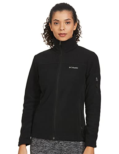 Columbia Fast Trek II , Forro polar con cremallera para Mujer, Negro