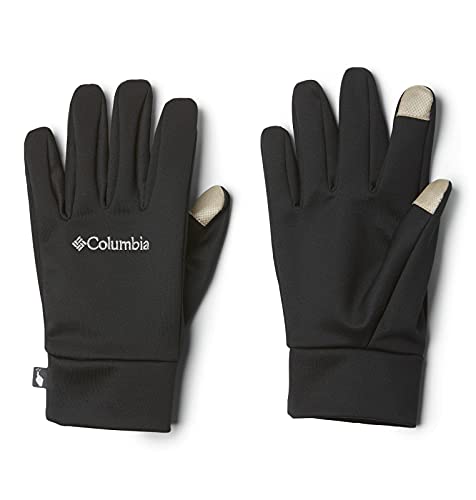 Columbia Guantes unisex, Omni-Heat Touch Glove Liner, Poliéster, Negro, Talla S, 1827791