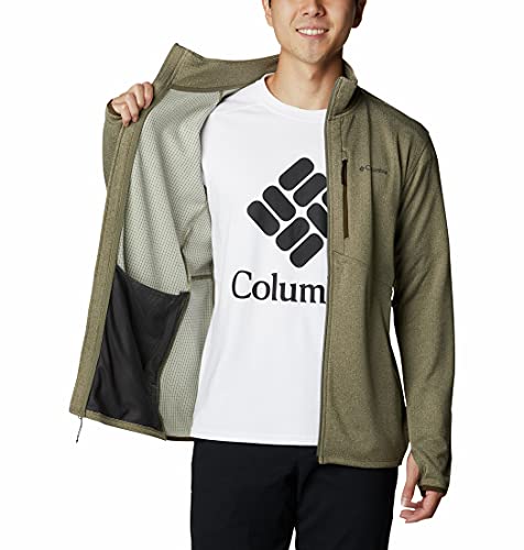 Columbia Park View Chaqueta polar con cremallera para hombre