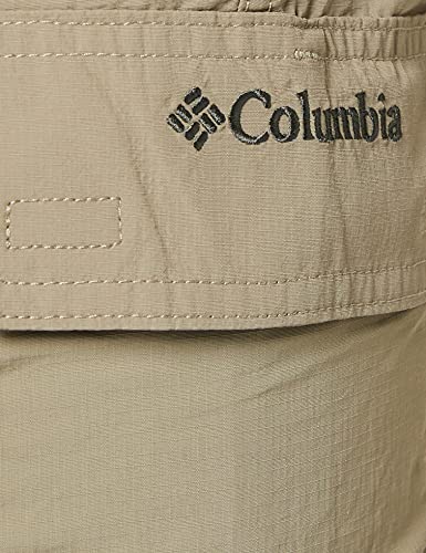 Columbia Silver Ridge II Convertible , Pantalones de senderismo convertibles para Hombre, Marrón (Tusk)