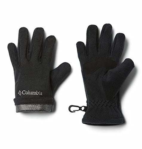 Columbia Youth Thermarator Glove Guantes Polares, Unisex niños, Black, L
