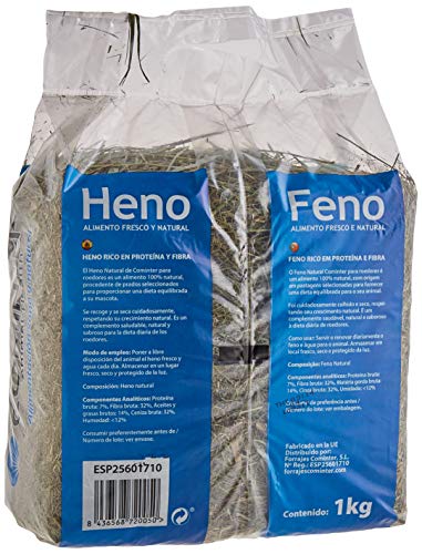 Cominter Animal Health Heno Natural 1Kg 9800 ml