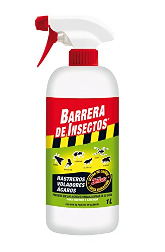 Compo 2036302011 Barrera Insecticida para Insectos Rastreros y voladores, Pulverizador, Acción de Choque de hasta 3 Meses, 1 L