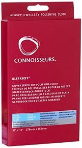 Connoisseurs Kit completo de limpieza para joyas de plata de ley.