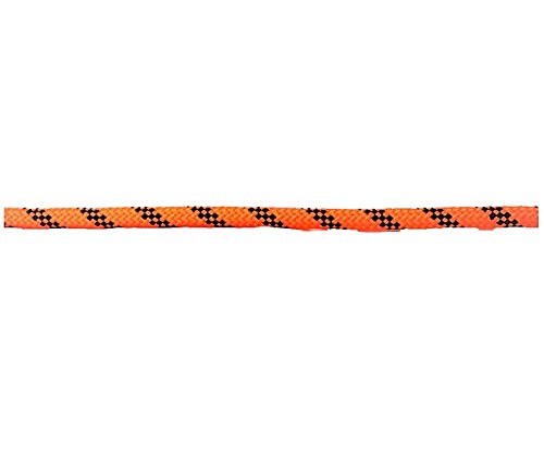 CORDAMARKET 10mm Cuerda driza, Adultos Unisex, Naranja Fluor, 25mts