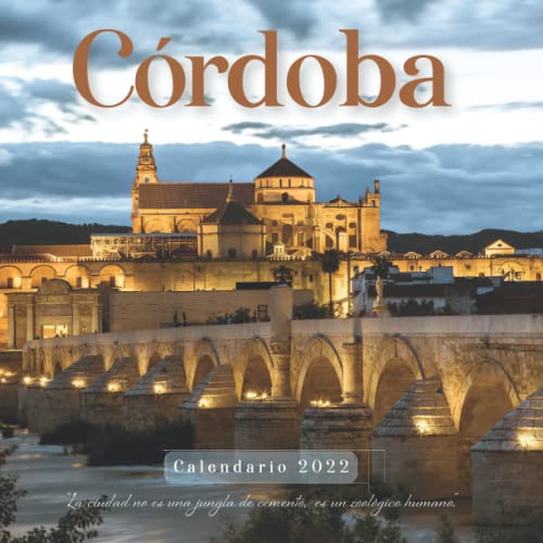 Córdoba Calendario 2022: Calendario 2022 8.5''x8.5'' - Regalos para familiares y amigas amigos - Animales divertidos