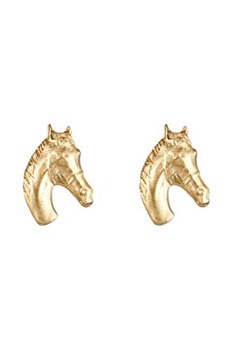 Córdoba Jewels | Pendientes en Goldfilled 14/20 con diseño Caballo