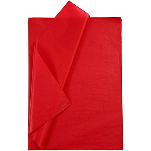 Cortador de papel de seda, 30 hojas, formato 50 x 70 cm, color rojo
