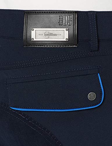 Covalliero Techno Pantalones de equitación para Hombre, Hombre, Color Azul Oscuro, tamaño 48