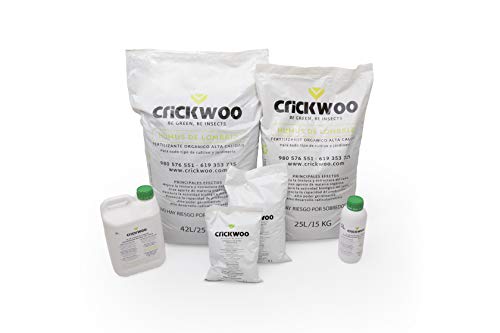 Crickwoo Humus de Lombriz líquido ecológico 1000L envío incluído