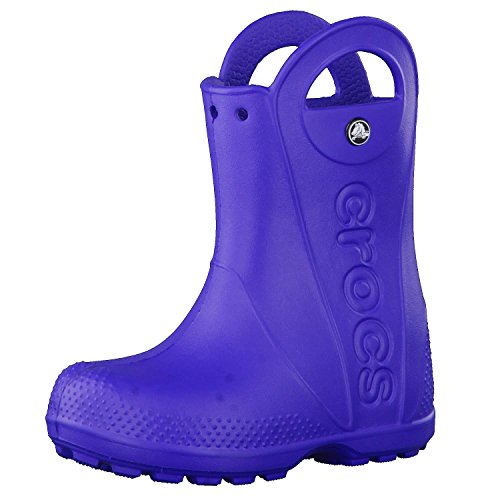 Crocs Handle It Rain Boot Unisex Niños Botas de agua, Azul (Cerulean Azul), 30/31 EU