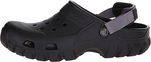 Crocs Offroad Sport - Zuecos de sintético para hombre, Nero (Black/Graphite), 42-43