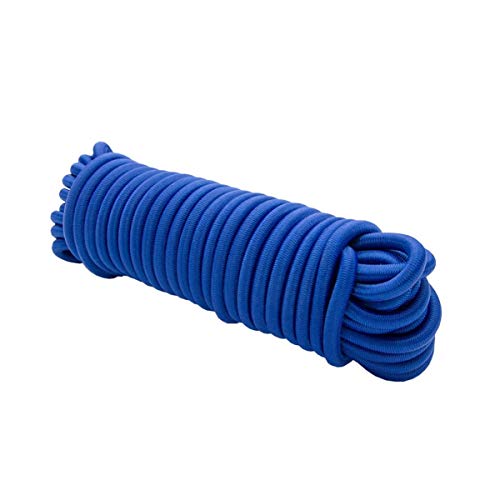 Cuerda expansora 20 m azul 8mm cuerda elástica cuerda elástica cuerda de tensión cuerda de lona cuerda elástica tensión y sujeción