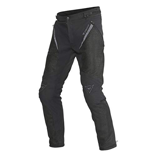 Dainese 1755081_631_50 Drake Super Air Tex Pants Pantalones Moto, Negro