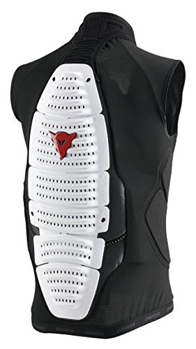 Dainese Action Vest Pro Protector, Hombre, Blanco/Negro, S