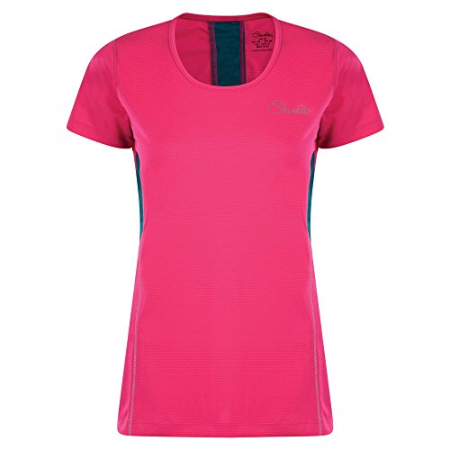 Dare 2b Mujer Aspecto Camisetas/Polos/Chalecos, Mujer, Color Cyber Pink, tamaño Talla 18