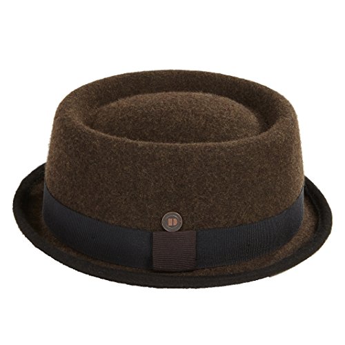 DASMARCA Tony Cordova Invierno Wollfilz Stingy Brim Porkpie Hut - S