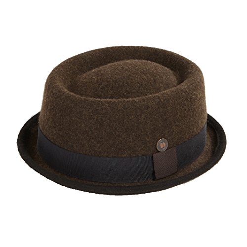 DASMARCA Tony Cordova Invierno Wollfilz Stingy Brim Porkpie Hut - S
