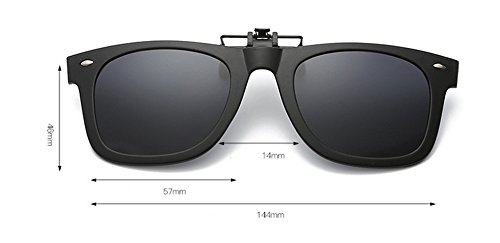 DAUCO miopía gafas de sol polarizadas gafas de visión nocturna clip-en la lente conveniente