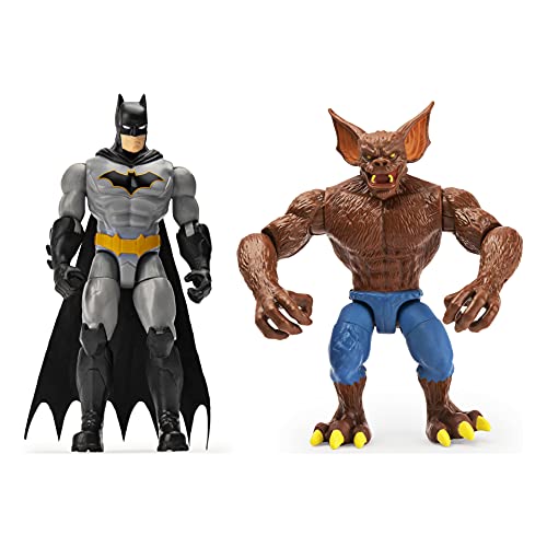 DC Comics Batman - Juego de 2 Figuras de Batman y Man (10 cm)